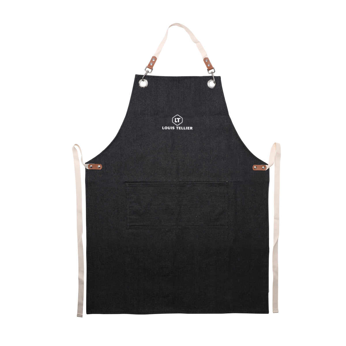 Tablier de cuisine et pâtisserie couleur denim