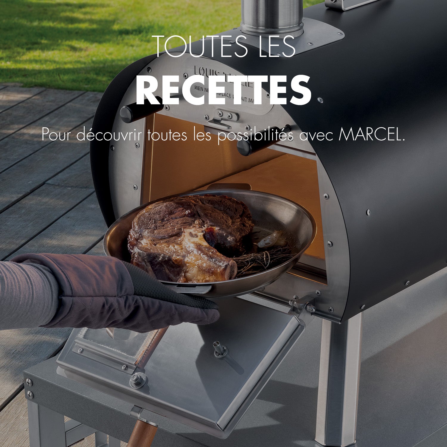 Découvrir toutes les recettes réalisées avec le four à pizza MARCEL